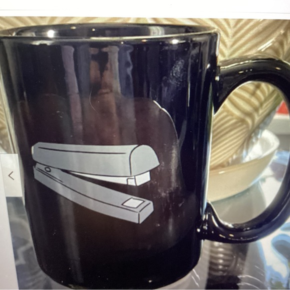 The Office tv series Zak! Color Change Mug Stapler in Jello prank 15 oz … - Picture 2 of 5